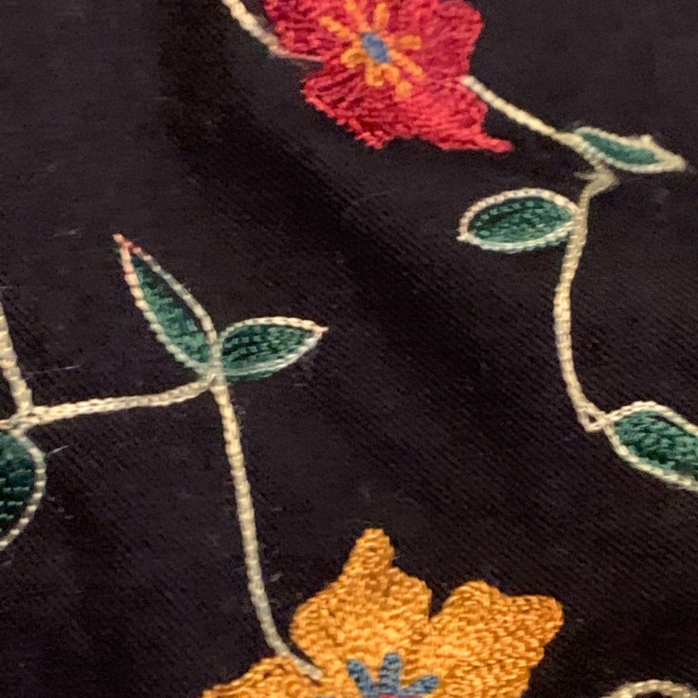 XL embroidered black casual jacket - Picture 12 of 14